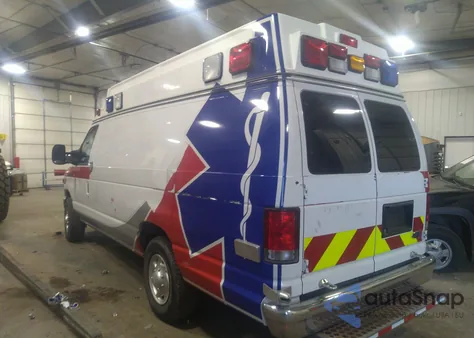 2013 Ford E-350 Super Duty Commercial из США, поврежденный, VIN 1FDSS3ES1DDB35335